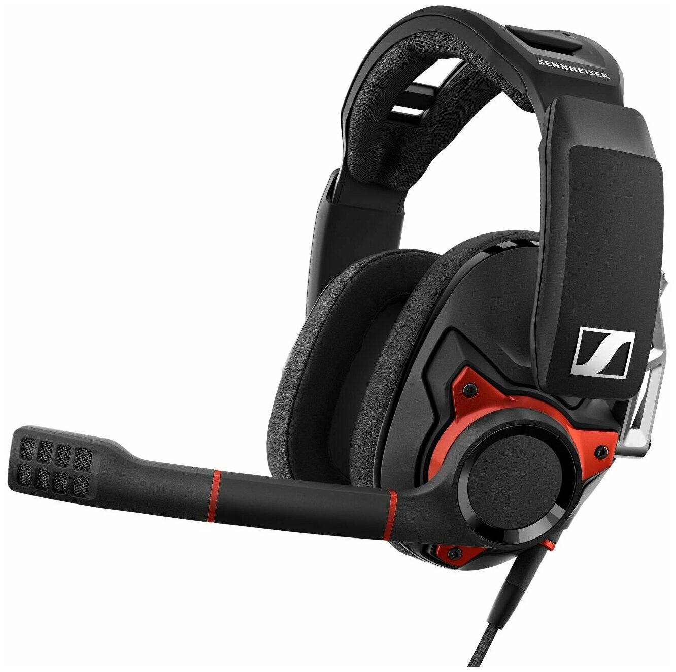 Наушники с микрофоном Sennheiser GSP 600 шнур 2.5 м/1.2 с регулятором громкости <1000244>