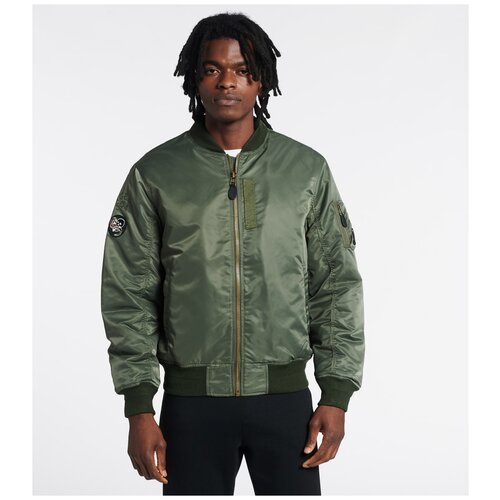 Повседневная куртка, SuperDry, артикул: M5011127A, Цвет M01 Sage Green, Размер 2XL