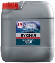 Минеральное моторное масло ЛУКОЙЛ Авангард Ультра 15W-40, 18 л