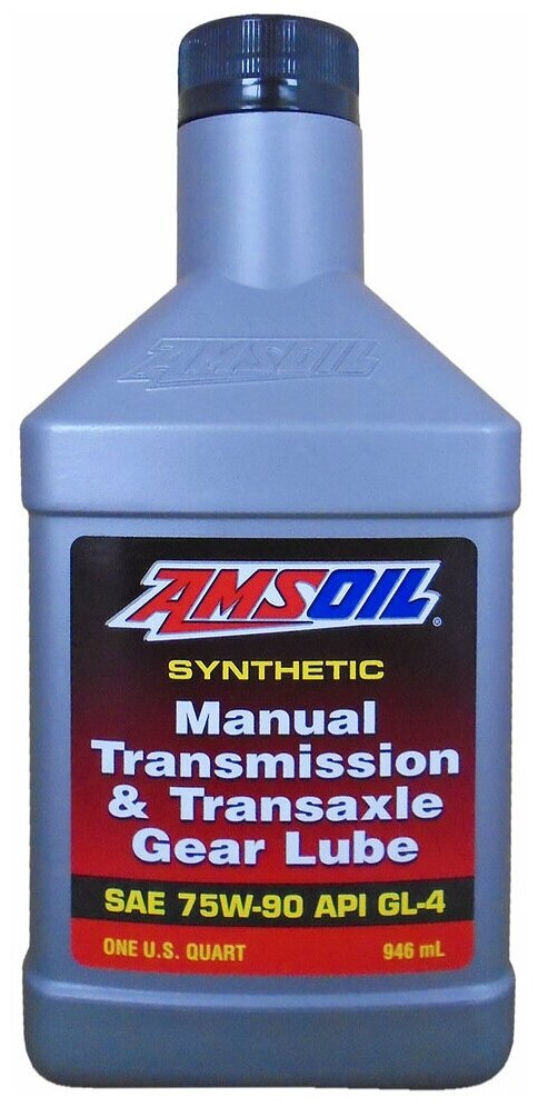 Масло трансмиссионное AMSOIL Manual Transmission & Transaxle Gear Lube, 75W-90, 0.964 л