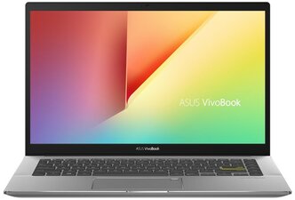 14" Ноутбук ASUS VivoBook S14 S433FA-EB069T (1920x1080, Intel Core i5 1.6 ГГц, RAM 8 ГБ, SSD 256 ГБ, Win10 Home), 90NB0Q04-M01940, черный
