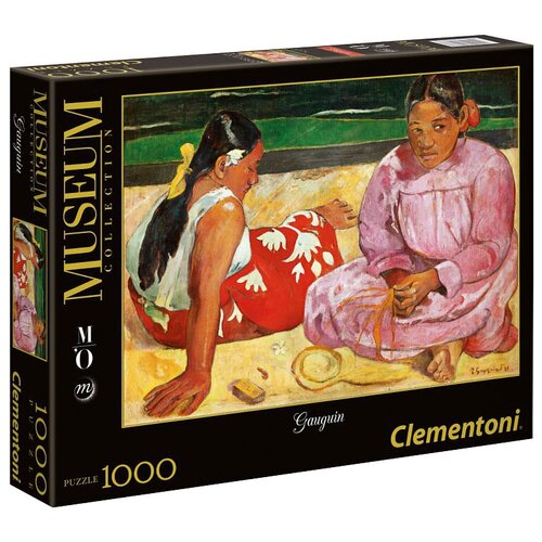 пазл enjoy 1000 деталей поль гоген таитянские женщины на пляже Пазл Clementoni Museum Collection Поль Гоген Таитянские женщины (39433), 1000 дет.