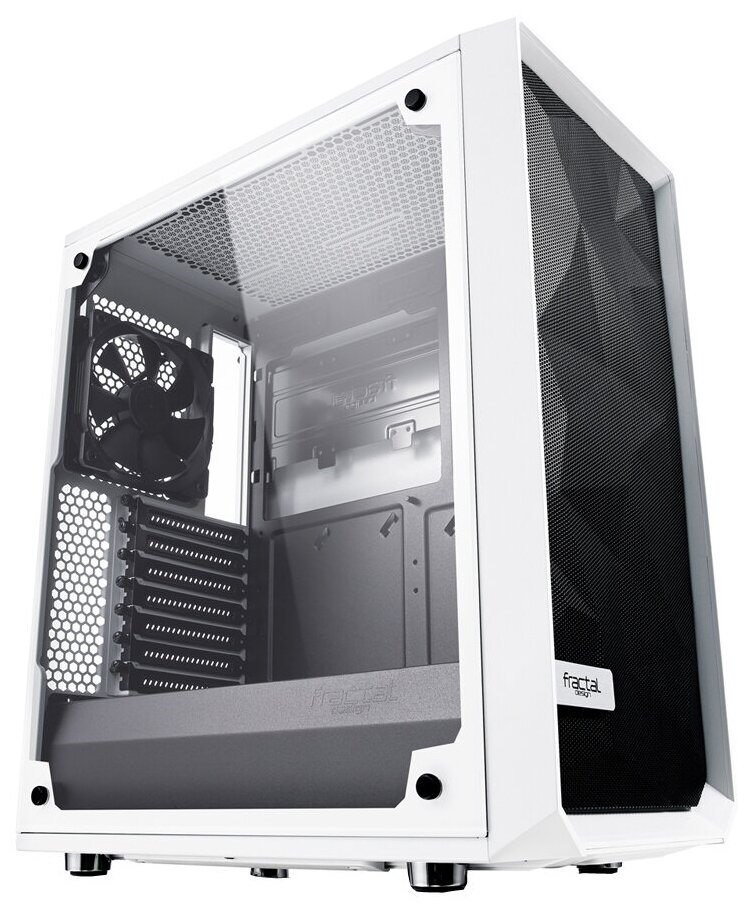 Корпус Fractal Design Meshify C White TG Fd-ca-mesh-c-wt-tgc Fd-ca-mesh-c-wt-tgc .