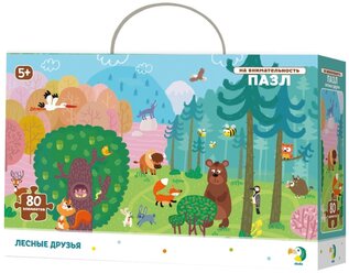 Пазл Dodo Лесные друзья (R300140), 80 дет.