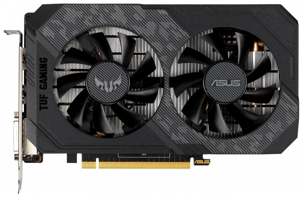 Видеокарта Asus PCI-E TUF-GTX1650-O4GD6-GAMING NVIDIA GeForce GTX 1650 4096Mb 128bit GDDR6 1410/6001 DVIx1/HDMIx1/DPx1/HDCP Ret