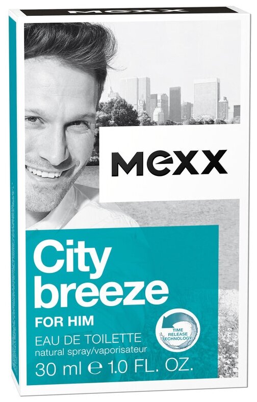 MEXX туалетная вода City Breeze for Him, 30 мл - фотография № 2