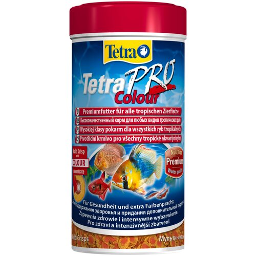 для  рыб, ракообразных Tetra TetraPro Colour, 250 мл, 55 г