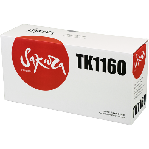 Картридж Sakura TK1160, 7200 стр, черный