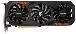 Видеокарта GIGABYTE GeForce GTX 1060 1632MHz PCI-E 3.0 6144MB 9026MHz 192 bit DVI HDMI HDCP AORUS