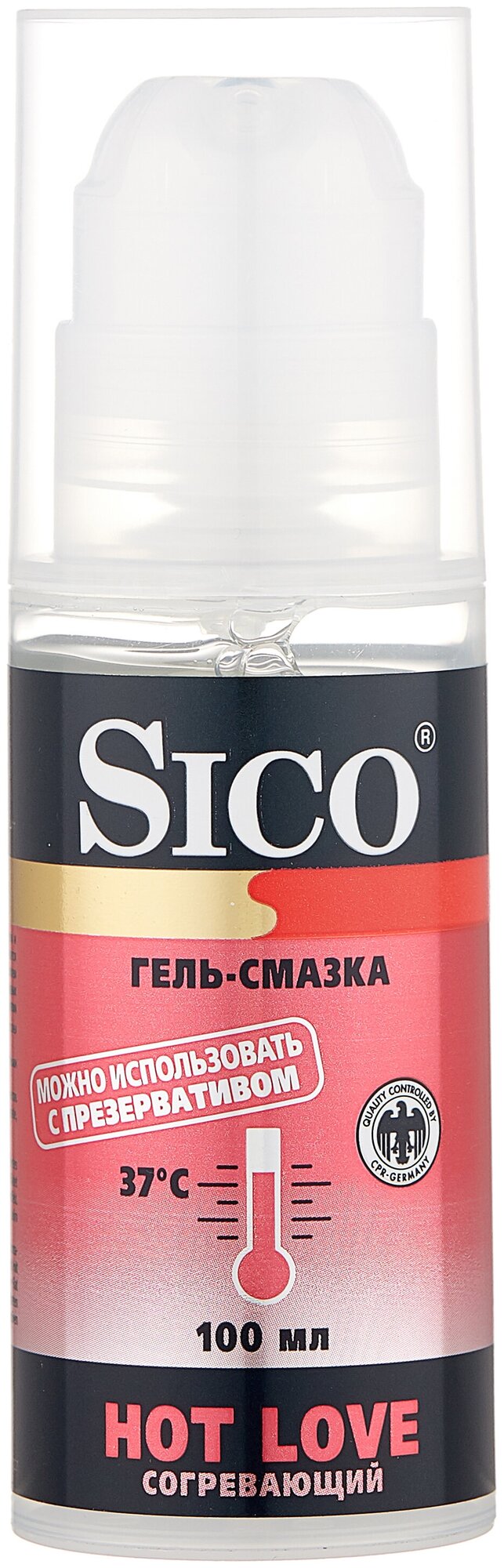 SICO Гель-смазка Hot Love, согревающий, 100 мл