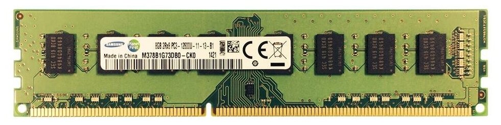 Оперативная память Samsung Basic 8 ГБ DDR3 1600 МГц DIMM CL11 M378B1G73DB0-CK0