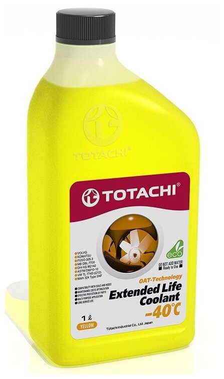 TOTACHI  TOTACHI EXTENDED LIFE COOLANT -40C, 1 43701