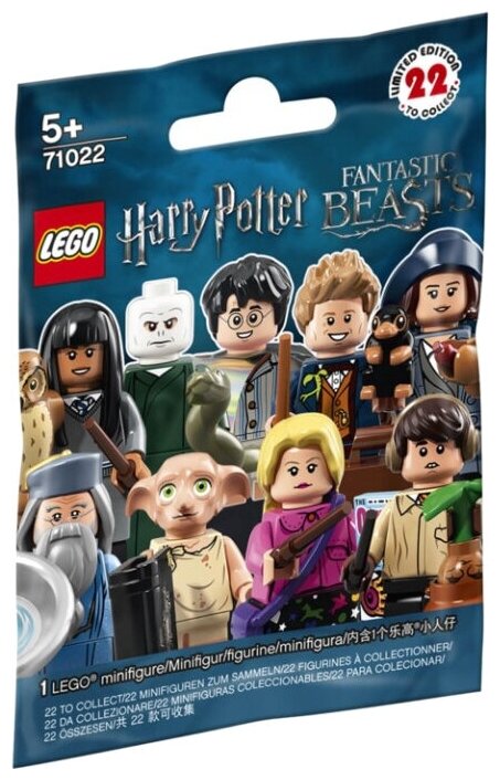 Конструктор LEGO Collectable Minifigures 71022 Гарри Поттер и Фантастические твари, 8 дет.