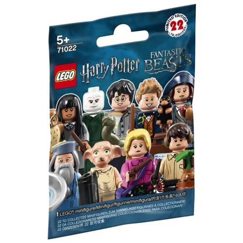 Конструктор LEGO Collectable Minifigures 71022 Гарри Поттер и Фантастические твари, 8 дет. конструктор lego collectable minifigures 71028 гарри поттер серия 2 8 дет