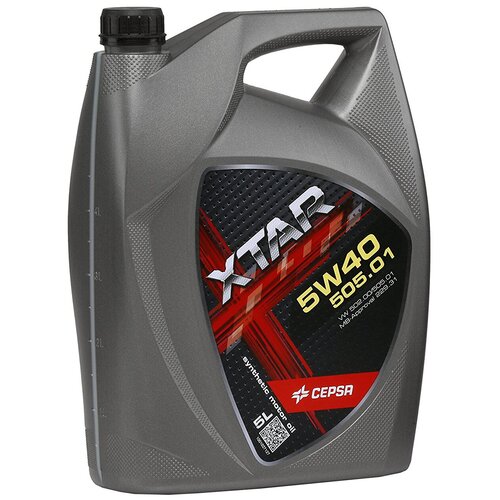 Синтетическое моторное масло CEPSA XTAR 5W40 505.01, 5 л