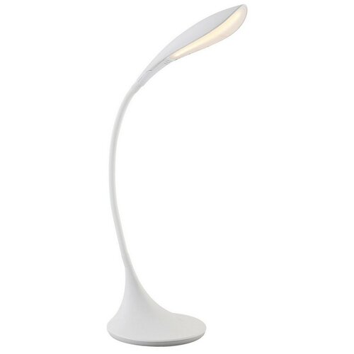 фото Лампа офисная светодиодная globo lighting shannon 58242, 4.5 вт, цвет арматуры: белый, цвет плафона/абажура: белый