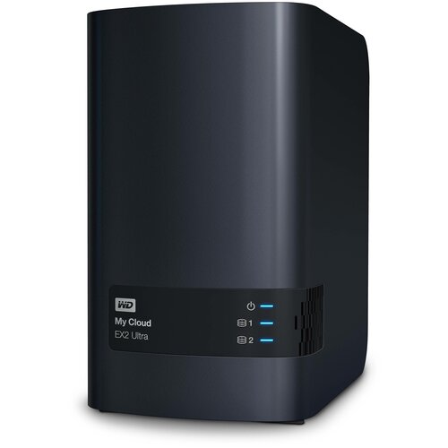 Сетевое хранилище Western Digital My Cloud EX2 Ultra Gray WDBSHB0120JCH-EEUE