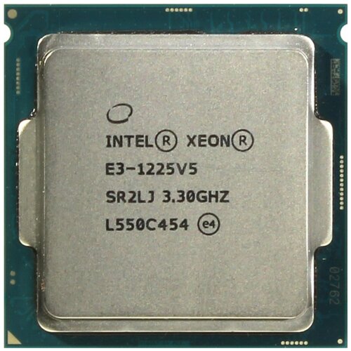 процессор intel xeon e3 1225v5 lga1151 4 x 3300 мгц oem Процессор Intel Xeon E3-1225V5 LGA1151, 4 x 3300 МГц, OEM