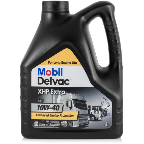 синтетическое моторное масло Mobil Delvac XHP Extra 10W-40 4 литра