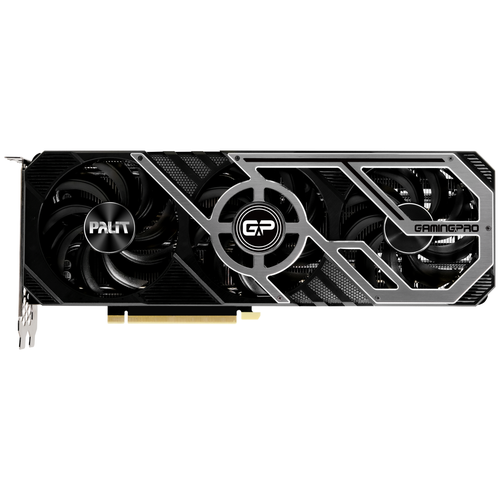 Видеокарта Palit PA-RTX3090 GAMINGPRO 24G, процессор NVIDIA GeForce RTX 3090 1395 МГц, объем видеопамяти 24576 Мб 384 бит GDDR6X 19500 МГц, интерфейс PCI-E 4.0/HDMIx1/DPx3, поддержка HDCP, Ret (NED3090019SB-132BA)