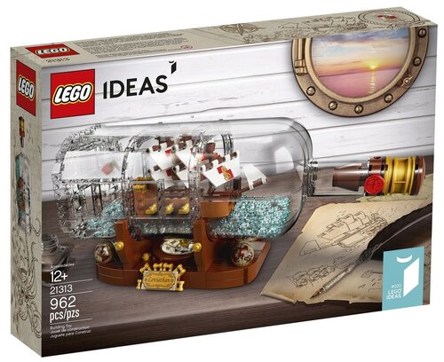 Конструктор LEGO Ideas 21313 Корабль в бутылке, 962 дет.
