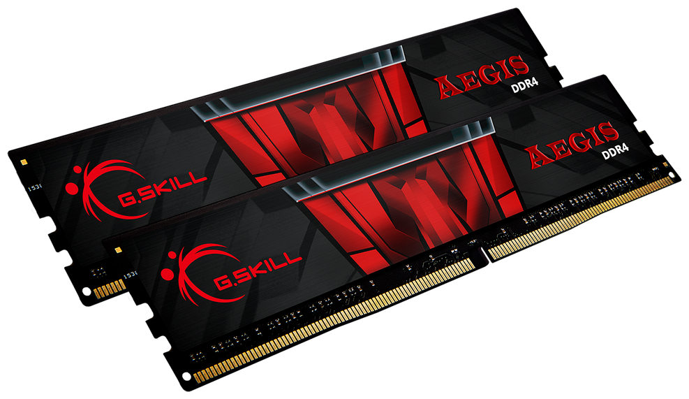 Оперативная память G.skill AEGIS DDR4 32GB (2x16GB kit) 3200MHz CL16 1.35V (F4-3200C16D-32GIS)