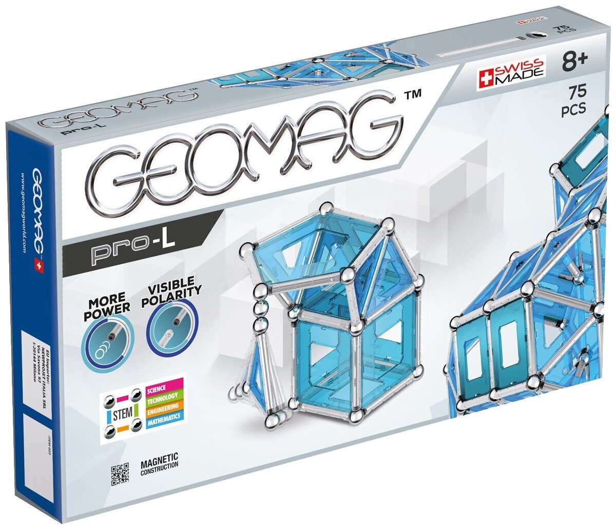 Конструктор Geomag магнитный Pro-L (75 деталей)