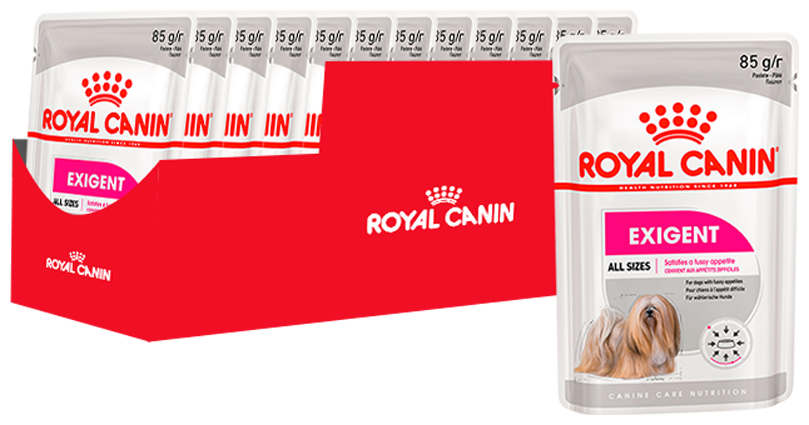 Влажный корм для собак Royal Canin Exigent Care 12 шт. х 85 г