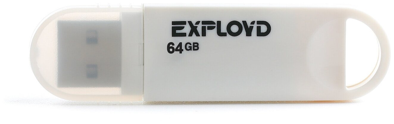 Флеш-накопитель EXPLOYD 64GB-570 64 Гб, белый