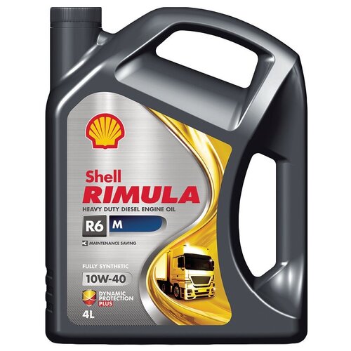 фото Shell масло моторное shell rimula r6 m 10w-40 синтетическое 20 л 550046753