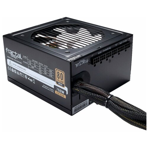 Блок питания FRACTAL DESIGN Edison M FD-PSU-ED1B-750W-EU 750W ATX Gold