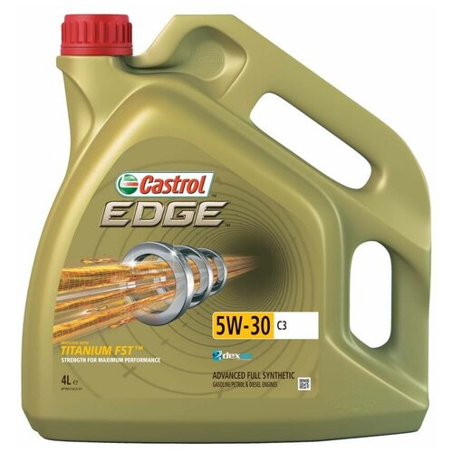 фото Синтетическое моторное масло castrol edge 5w-30 c3 4 л