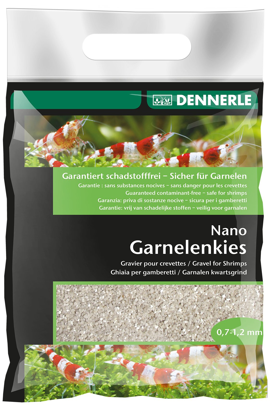 Dennerle Nano Gravel, Грунт для мини-аквариумов цвет 