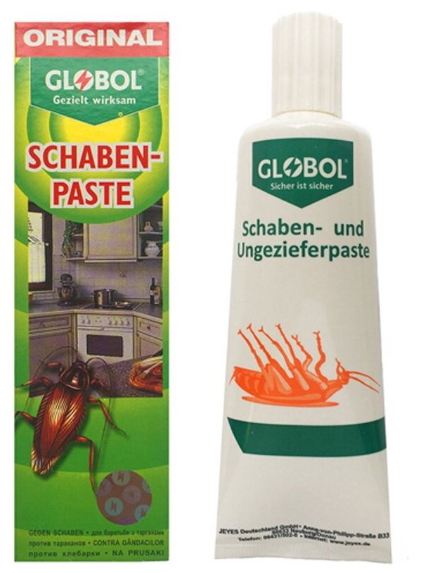 Гель Exil от тараканов Schaben-Paste, 75 г, 30 мл - фотография № 4