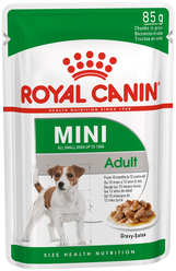 Влажный корм для собак Royal Canin Mini Adult Pouch 85 г (для мелких пород)