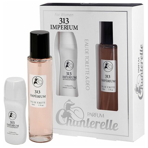 Chanterelle туалетная вода Imperium 313, 55 мл, 237 г paris line мужской vodka extreme intense туалетная вода edt 100мл