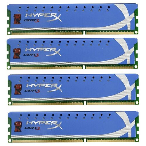Оперативная память HyperX 16 ГБ 4 ГБ x 4 шт DDR3 2133 МГц DIMM CL11 KHX2133C11D3K416GX 750000₽