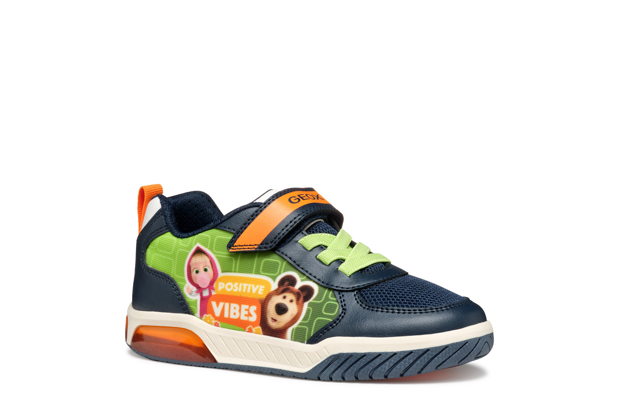 Кроссовки GEOX, размер 31 EU, синий — фото 1