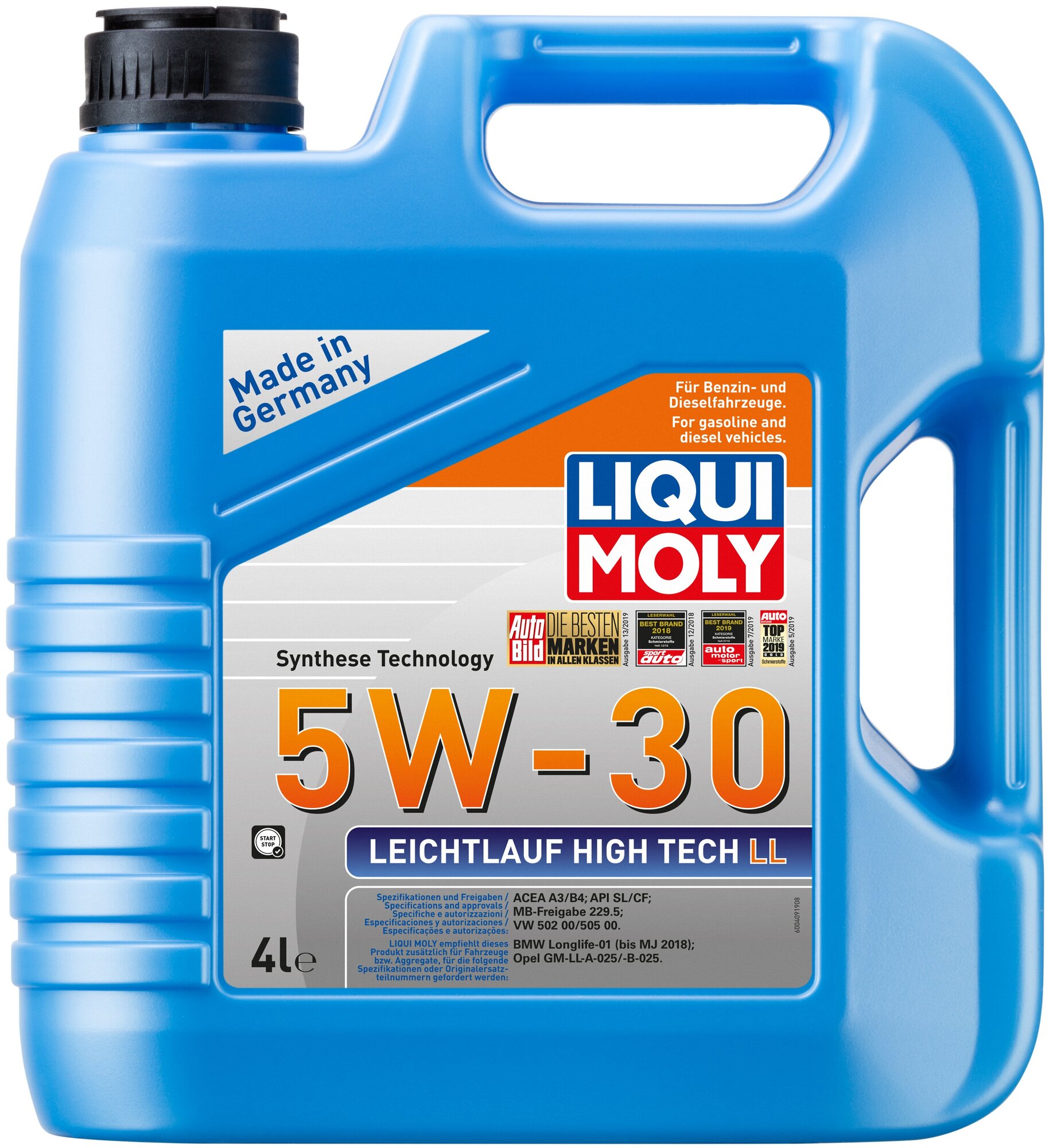НС-синтетическое моторное масло Leichtlauf High Tech LL 5W-30