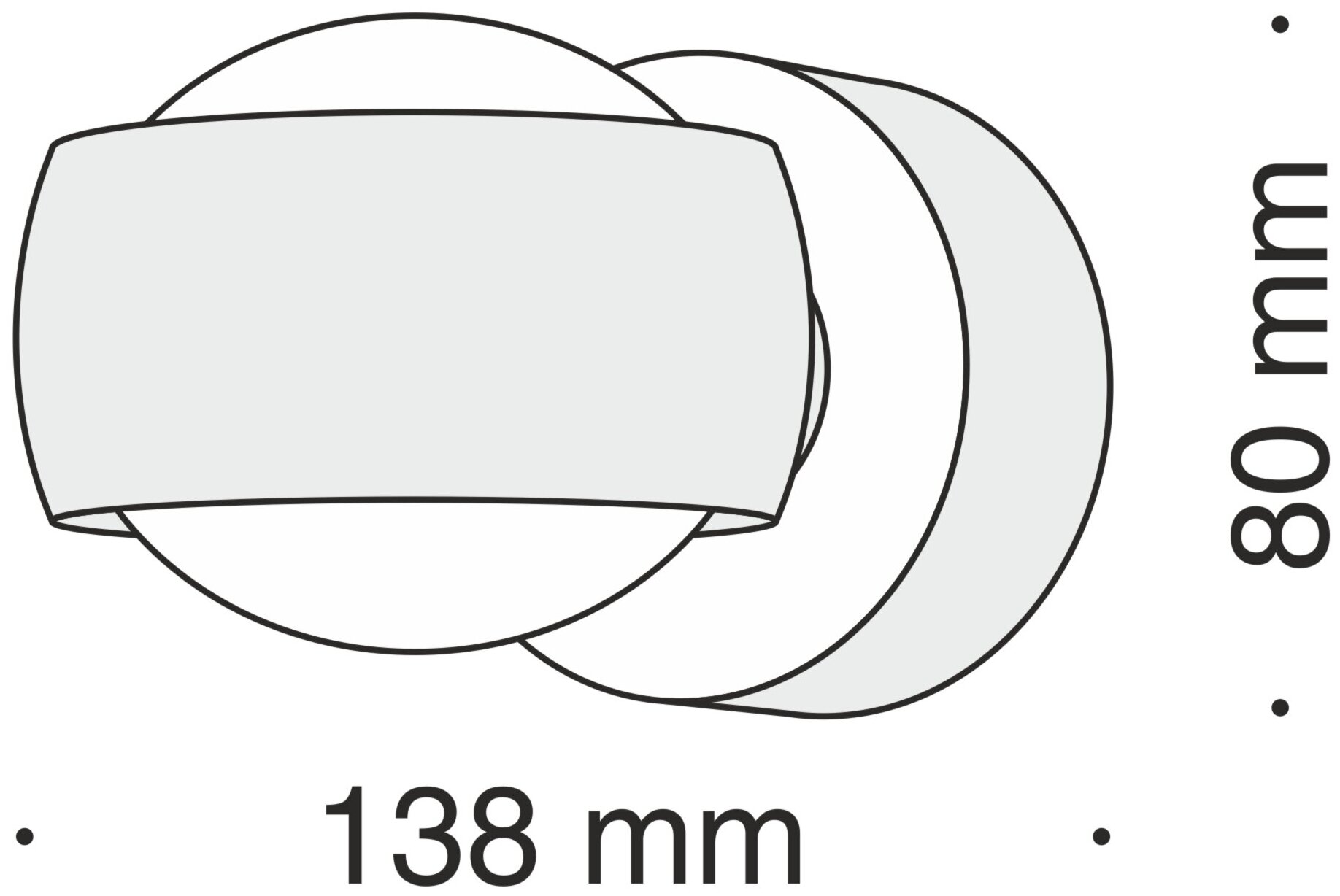 Настенный светильник светодиодный MAYTONI Lens MOD072WL-L8B3K, 8 Вт - фотография № 2