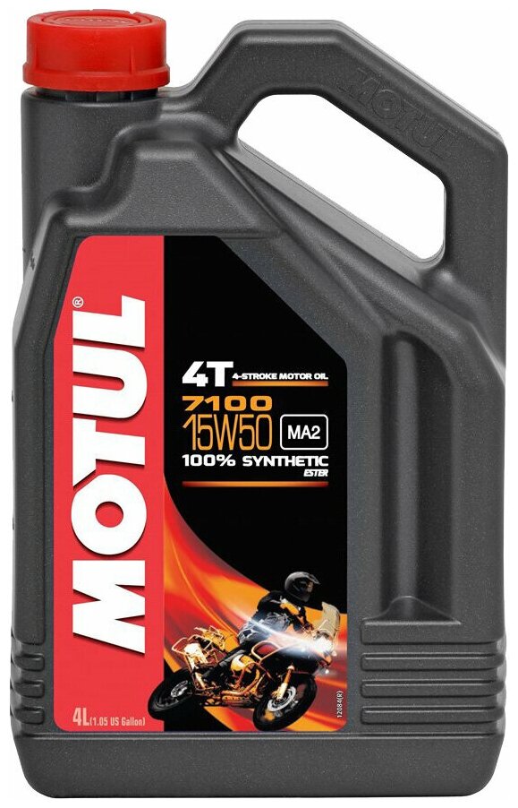 Синтетическое моторное масло Motul 7100 4T 15W50