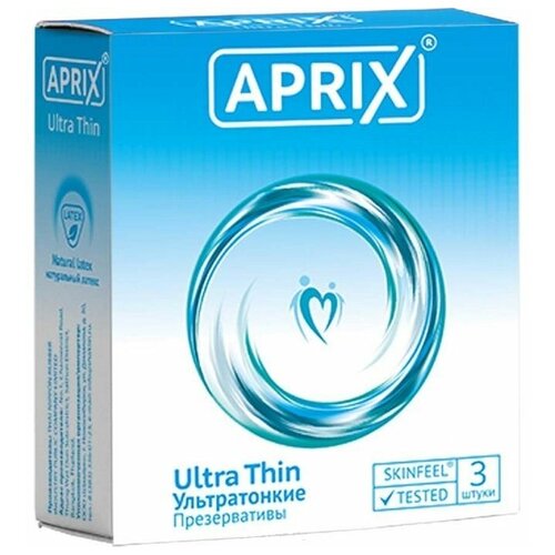 Презервативы Aprix Ultra Thin, 3 шт.
