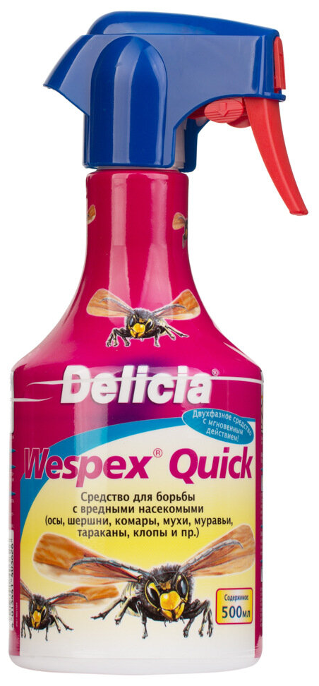 Спрей Delicia Wespex Quick от жалящих летающих насекомых