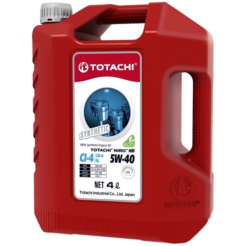 Моторное масло Totachi Niro HD Synthetic 5W-40, 4 л