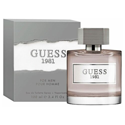 GUESS туалетная вода 1981 for Men, 100 мл guess туалетная вода 1981 indigo for men 100 мл