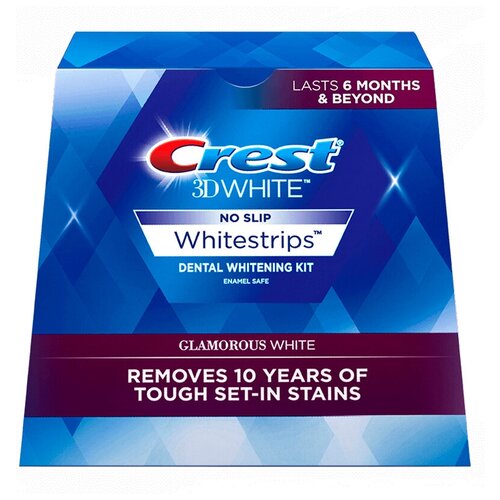 Отбеливающие полоски Crest 3D White Glamorous White (28шт)