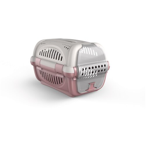 фото Переноска lilli pet fine art для животных, 51х34,5х33см, розовая