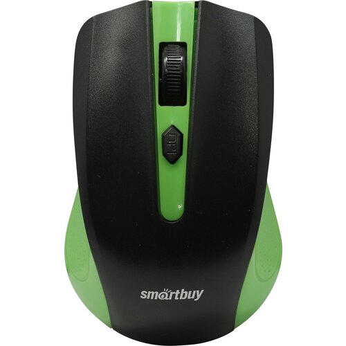 Мышь беспроводная SmartBuy 352AG ONE оптическая цвет зелёный чёрная вставка 53000₽