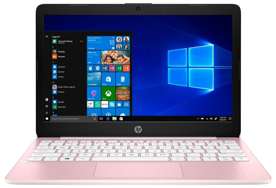 Ноутбук HP Stream 11-aj0000 (1366x768, Intel Celeron 1.1 ГГц, RAM 4 ГБ ...