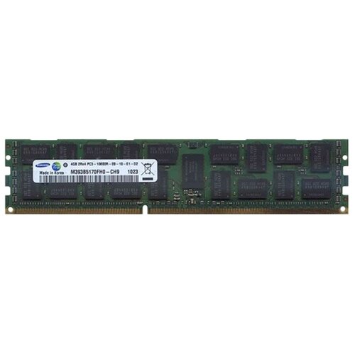 Оперативная память Samsung 4 ГБ DDR3 1333 МГц DIMM M393B5170FH0-CH9Q4 оперативная память samsung ddr3 1333 мгц dimm cl9 m378b5673fh0 ch9